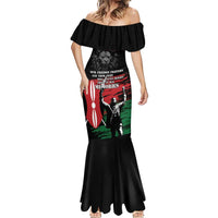 Happy Kenya Mashujaa Day Mermaid Dress Honour Our Heroes, Heroines LT05 - Wonder Print Shop