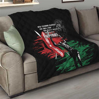 Happy Kenya Mashujaa Day Quilt Honour Our Heroes, Heroines LT05 - Wonder Print Shop