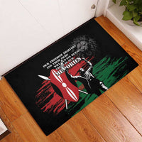 Happy Kenya Mashujaa Day Rubber Doormat Honour Our Heroes, Heroines LT05 - Wonder Print Shop