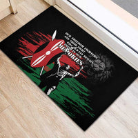 Happy Kenya Mashujaa Day Rubber Doormat Honour Our Heroes, Heroines LT05 - Wonder Print Shop