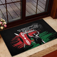 Happy Kenya Mashujaa Day Rubber Doormat Honour Our Heroes, Heroines LT05 - Wonder Print Shop