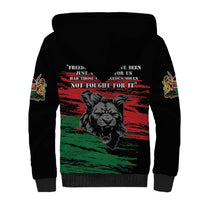 Happy Kenya Mashujaa Day Sherpa Hoodie Honour Our Heroes, Heroines LT05 - Wonder Print Shop