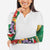 Dominica Christmas Arm Sleeves Funny Santa Sisserou Parrot - Wonder Print Shop