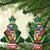 Dominica Christmas Ceramic Ornament Funny Santa Sisserou Parrot - Wonder Print Shop