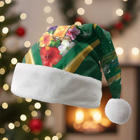 Dominica Christmas Santa Hat Funny Santa Sisserou Parrot - Wonder Print Shop