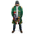 Dominica Christmas Cloak Funny Santa Sisserou Parrot - Wonder Print Shop