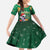 Dominica Christmas Family Matching Off Shoulder Maxi Dress and Hawaiian Shirt Funny Santa Sisserou Parrot - Wonder Print Shop