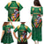 Dominica Christmas Family Matching Puletasi and Hawaiian Shirt Funny Santa Sisserou Parrot - Wonder Print Shop