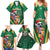 Dominica Christmas Family Matching Summer Maxi Dress and Hawaiian Shirt Funny Santa Sisserou Parrot - Wonder Print Shop