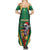 Dominica Christmas Family Matching Summer Maxi Dress and Hawaiian Shirt Funny Santa Sisserou Parrot - Wonder Print Shop