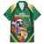 Dominica Christmas Hawaiian Shirt Funny Santa Sisserou Parrot - Wonder Print Shop