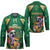 Dominica Christmas Hockey Jersey Funny Santa Sisserou Parrot - Wonder Print Shop