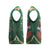 Dominica Christmas Knitted V-Neck Vest Funny Santa Sisserou Parrot - Wonder Print Shop