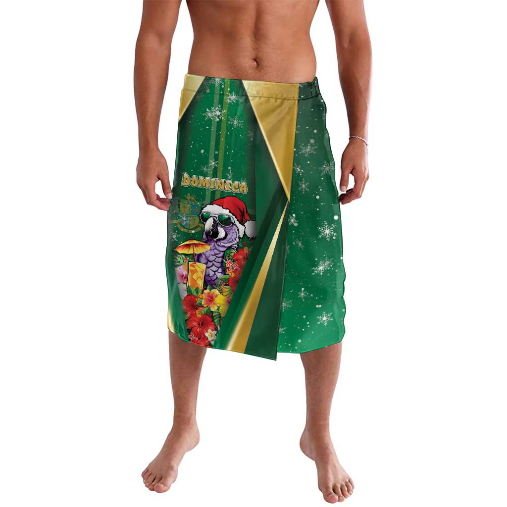 Dominica Christmas Lavalava Funny Santa Sisserou Parrot - Wonder Print Shop
