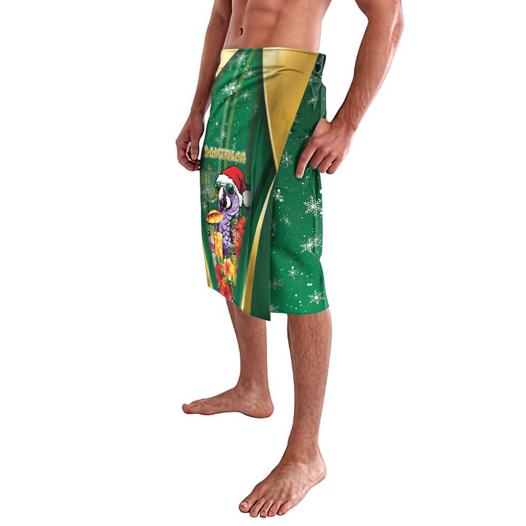 Dominica Christmas Lavalava Funny Santa Sisserou Parrot - Wonder Print Shop