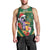 Dominica Christmas Men Tank Top Funny Santa Sisserou Parrot - Wonder Print Shop