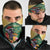 Dominica Christmas Neck Gaiter Funny Santa Sisserou Parrot - Wonder Print Shop