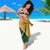 Dominica Christmas Sarong Funny Santa Sisserou Parrot - Wonder Print Shop