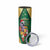 Dominica Christmas Skinny Tumbler Funny Santa Sisserou Parrot - Wonder Print Shop