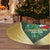 Dominica Christmas Tree Skirt Funny Santa Sisserou Parrot - Wonder Print Shop