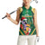Dominica Christmas Women Sleeveless Polo Shirt Funny Santa Sisserou Parrot - Wonder Print Shop