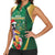 Dominica Christmas Women Sleeveless Polo Shirt Funny Santa Sisserou Parrot - Wonder Print Shop