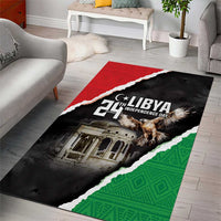 Happy Libya Independence Day Area Rug Libya In My Heart LT05 - Wonder Print Shop