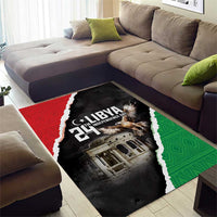 Happy Libya Independence Day Area Rug Libya In My Heart LT05 - Wonder Print Shop