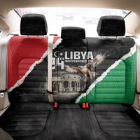 Happy Libya Independence Day Back Car Seat Cover Libya In My Heart LT05 - Wonder Print Shop