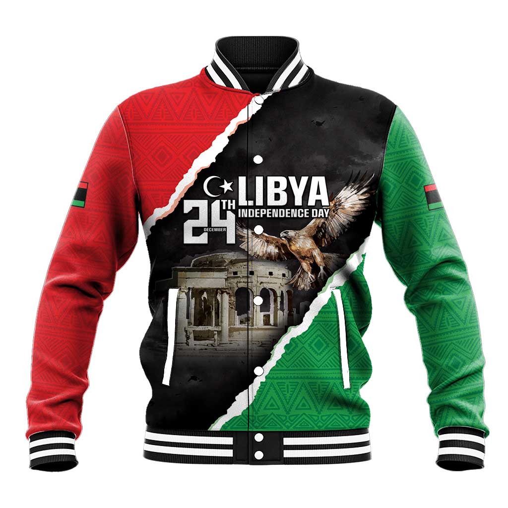 Happy Libya Independence Day Baseball Jacket Libya In My Heart LT05 - Wonder Print Shop