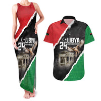 Happy Libya Independence Day Couples Matching Tank Maxi Dress and Hawaiian Shirt Libya In My Heart LT05 - Wonder Print Shop