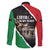 Happy Libya Independence Day Family Matching Long Sleeve Bodycon Dress and Hawaiian Shirt Libya In My Heart LT05 - Wonder Print Shop