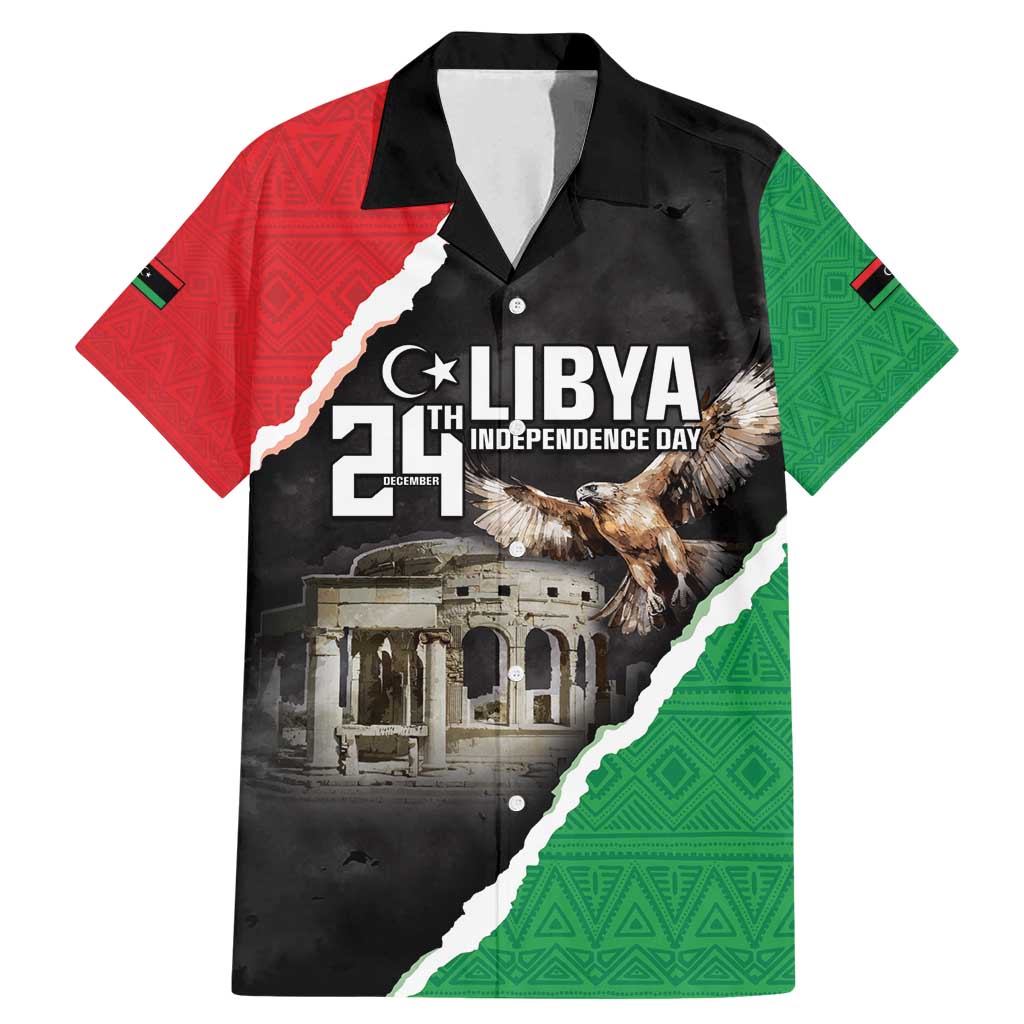 Happy Libya Independence Day Family Matching Mermaid Dress and Hawaiian Shirt Libya In My Heart LT05 - Wonder Print Shop