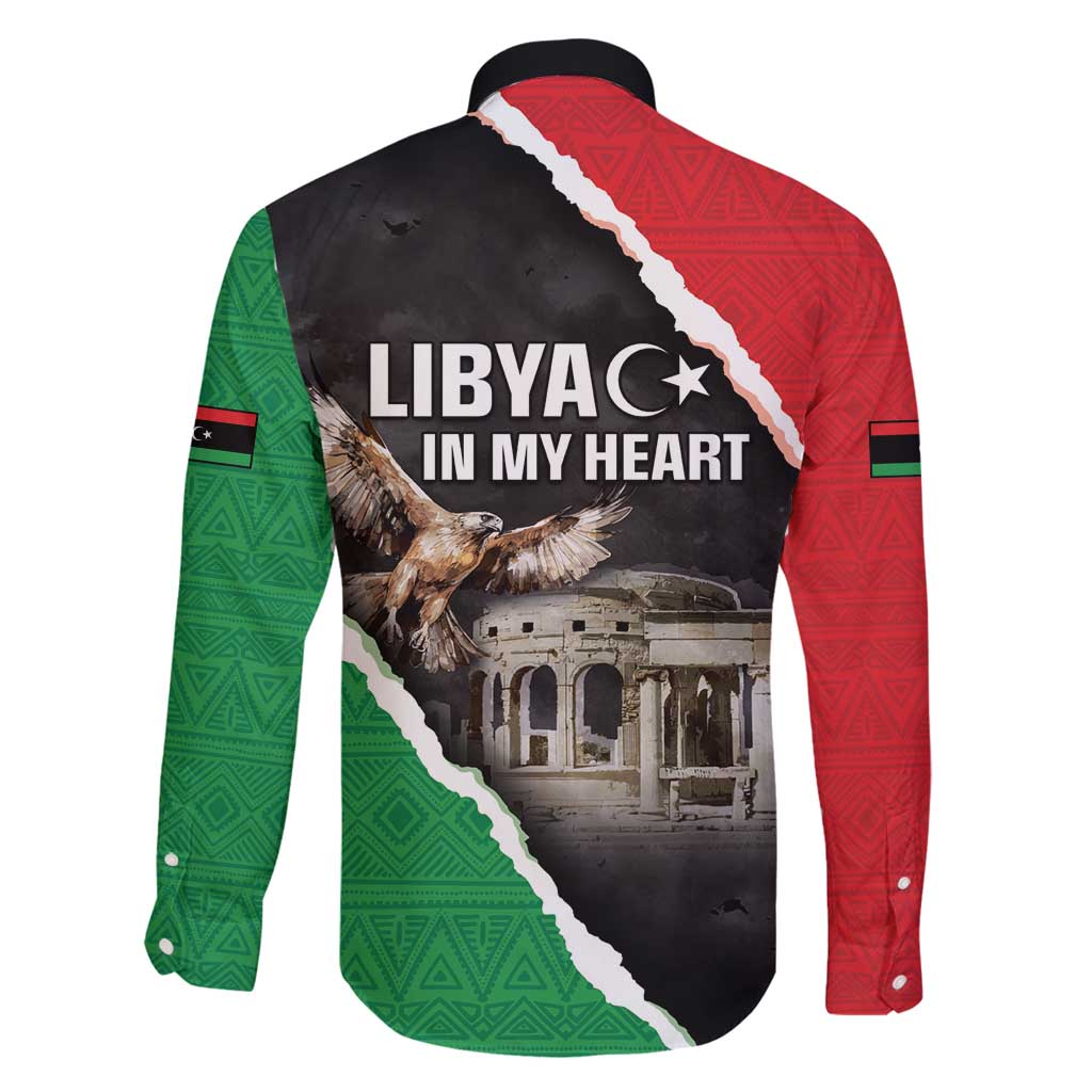 Happy Libya Independence Day Family Matching Off Shoulder Short Dress and Hawaiian Shirt Libya In My Heart LT05 - Wonder Print Shop