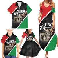 Happy Libya Independence Day Family Matching Summer Maxi Dress and Hawaiian Shirt Libya In My Heart LT05 - Wonder Print Shop