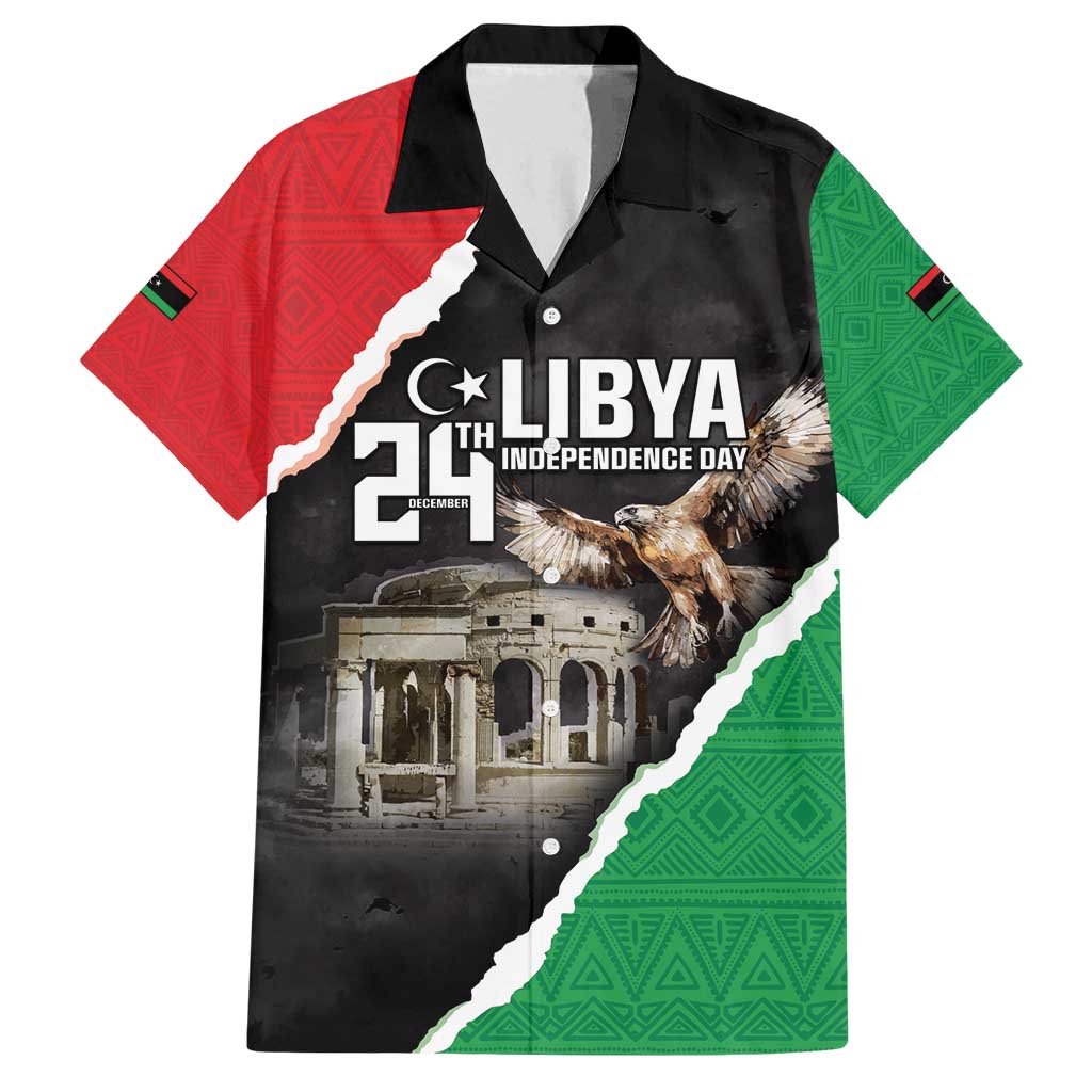 Happy Libya Independence Day Family Matching Tank Maxi Dress and Hawaiian Shirt Libya In My Heart LT05 - Wonder Print Shop