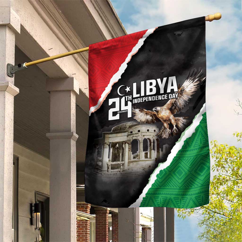 Happy Libya Independence Day Garden Flag Libya In My Heart LT05 - Wonder Print Shop