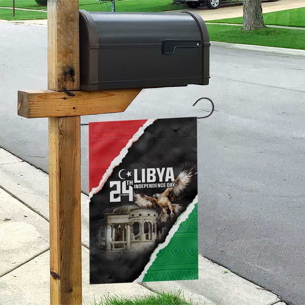 Happy Libya Independence Day Garden Flag Libya In My Heart LT05 - Wonder Print Shop