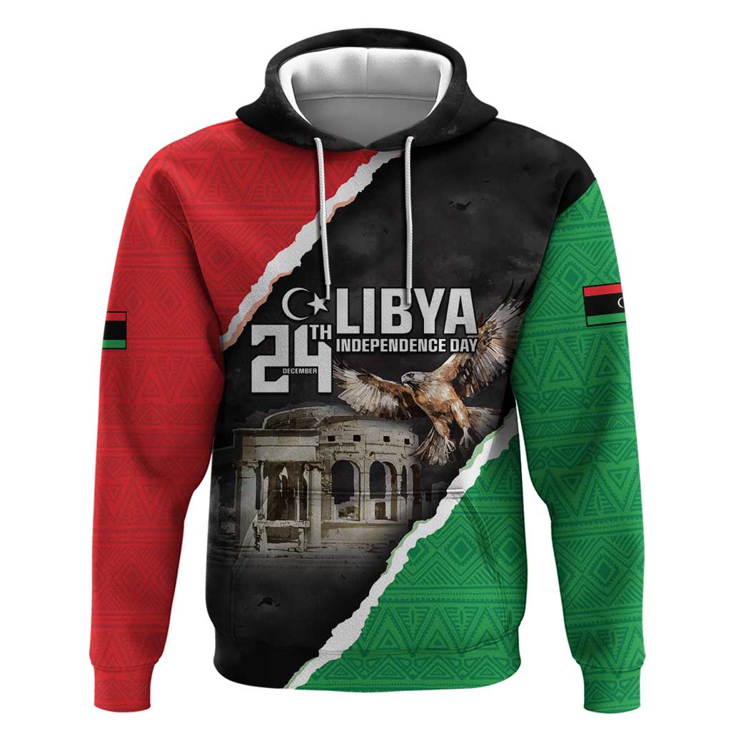 Happy Libya Independence Day Hoodie Libya In My Heart LT05 - Wonder Print Shop