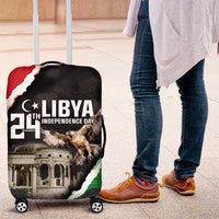 Happy Libya Independence Day Luggage Cover Libya In My Heart LT05 - Wonder Print Shop