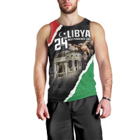 Happy Libya Independence Day Men Tank Top Libya In My Heart LT05 - Wonder Print Shop
