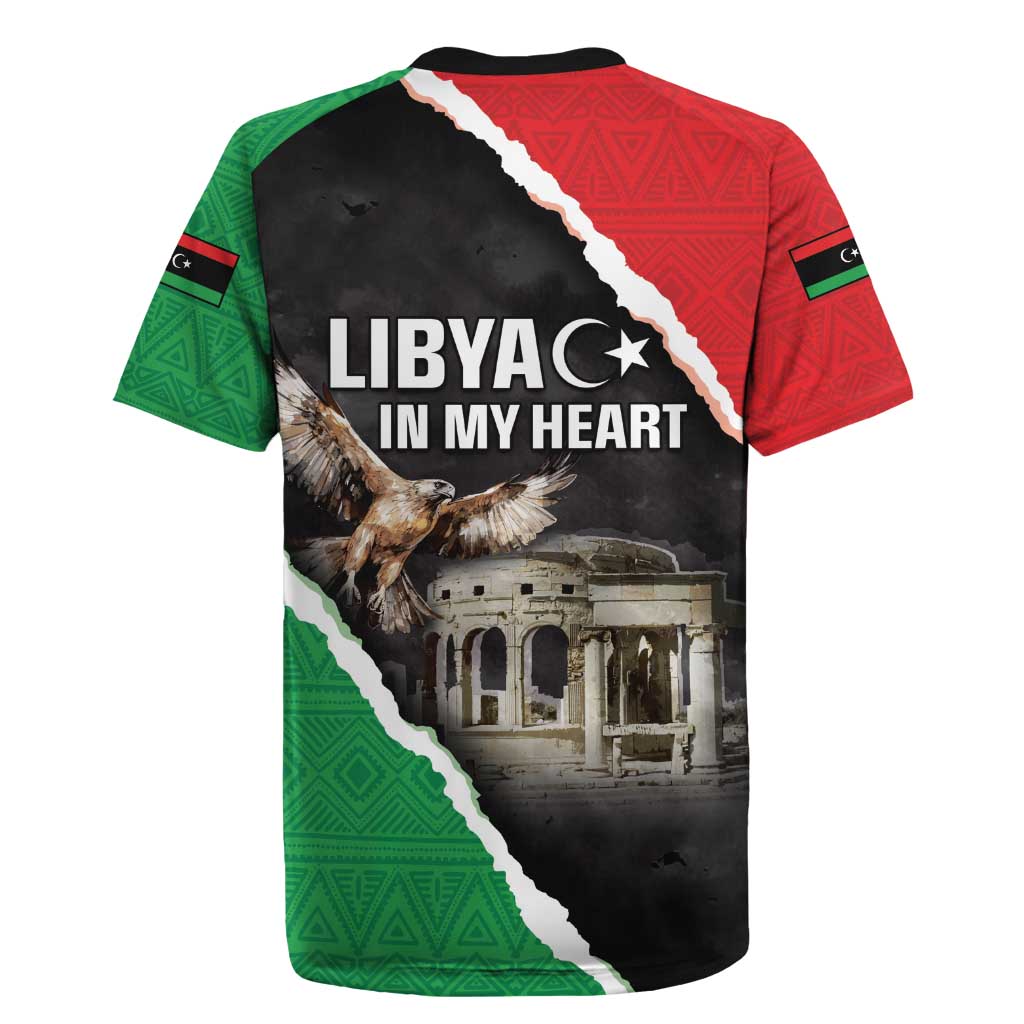 Happy Libya Independence Day Rugby Jersey Libya In My Heart LT05 - Wonder Print Shop