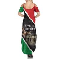 Happy Libya Independence Day Summer Maxi Dress Libya In My Heart LT05 - Wonder Print Shop