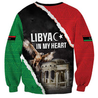 Happy Libya Independence Day Sweatshirt Libya In My Heart LT05 - Wonder Print Shop