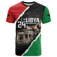 Happy Libya Independence Day T Shirt Libya In My Heart LT05 - Wonder Print Shop