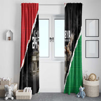 Happy Libya Independence Day Window Curtain Libya In My Heart LT05 - Wonder Print Shop