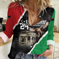 Happy Libya Independence Day Women Casual Shirt Libya In My Heart LT05 - Wonder Print Shop