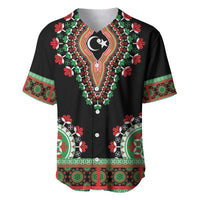 Libya Barbary Lion Baseball Jersey Dashiki Simple Style LT05 - Wonder Print Shop