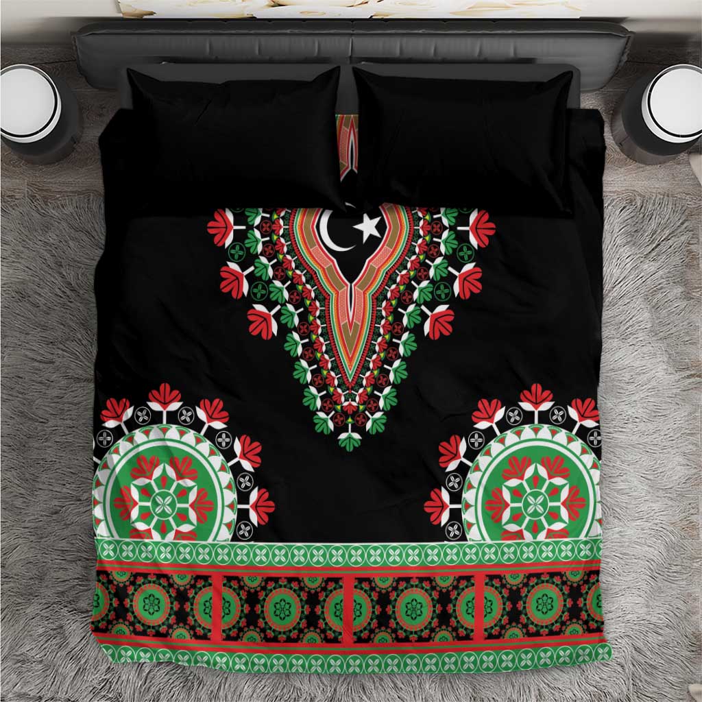 Libya Barbary Lion Bedding Set Dashiki Simple Style LT05 - Wonder Print Shop