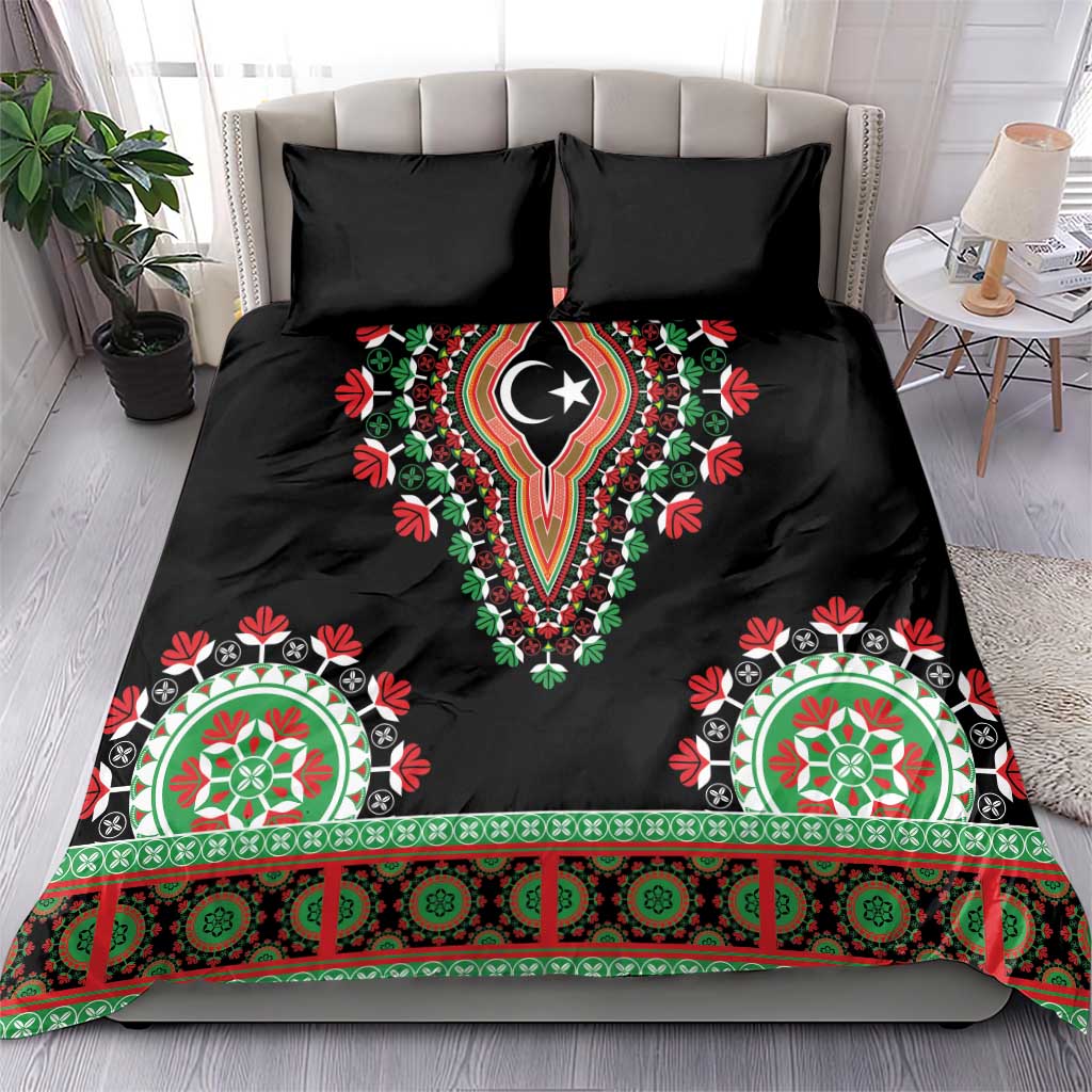 Libya Barbary Lion Bedding Set Dashiki Simple Style LT05 - Wonder Print Shop